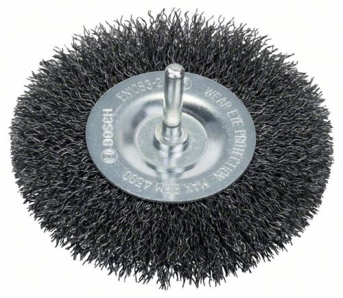 Perie de sârmă BOSCH Disc, sârmă ondulată, 100×0,3 mm, oțel 100 mm, 0,3 mm, 10 mm 1609200273