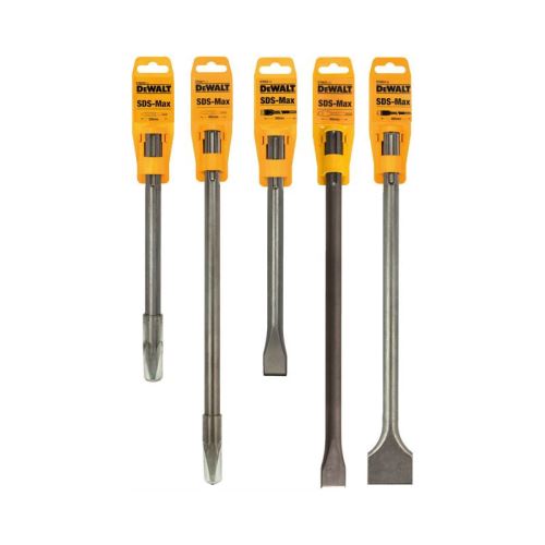 Set daltă DeWALT pentru SDS-max (5 buc) SDSMAXSET2