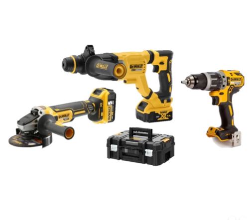 Unelte fără fir Dewalt într-un set 18V DCK327P2T