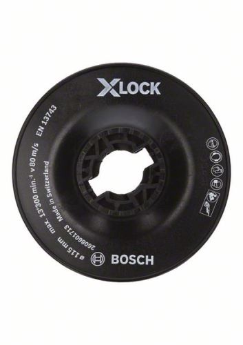 BOSCH X-LOCK Placă suport, grosier 115 mm, 13.300 rpm 2608601713