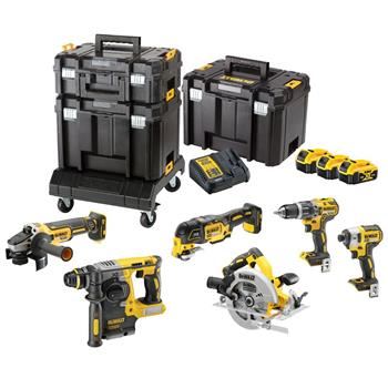 Set de scule pentru baterii DeWALT 18V, 3x baterii DCK685P3T