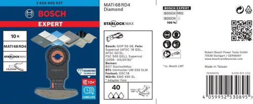 BOSCH EXPERT STARLOCKMAX MATI68RD4 2.2x68.10buc 2608900037