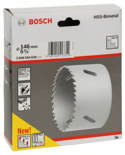 Perforator BOSCH HSS-bimetal pentru adaptor standard 146 mm, 5 3/4" 2608584839