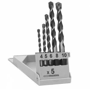 Set de găurit universal MAKITA MULTIPLEX 4x40/75 și 5x50/85 și 6x60/100 și 8x72/120 și 10x72/120 mm, 5 buc P-23802