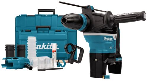 Ciocan fără fir Makita SDSMax cu AWS Li-ion LXT 2x18V, fără baterie DHR400ZKUN