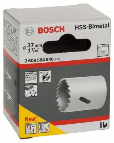 Perforator HSS-bimetal BOSCH pentru adaptor standard 37 mm, 1 7/16" 2608584846