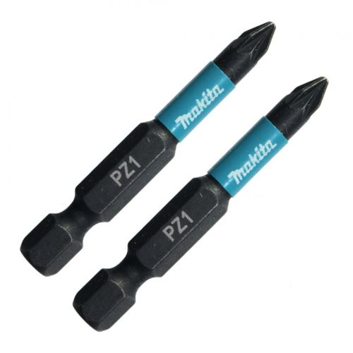 Bit de torsiune MAKITA 1/4" IMPACT BLACK PZ1, 50 mm 2 buc B-63747