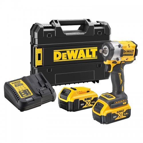 DEWALT șofer cu impact fără fir 18V 2x5.0Ah DCF921P2T