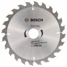 Pânză de ferăstrău BOSCH ECO/Lemn 10 buc D190x30x24T 2608644613