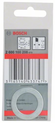 BOSCH Inel de reducere pentru pânze de ferăstrău 30 x 20 x 1,2 mm 2600100208