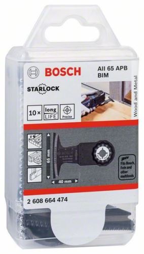 BOSCH RB – 10 buc AII 65 APB 40 x 65 mm 2608664474