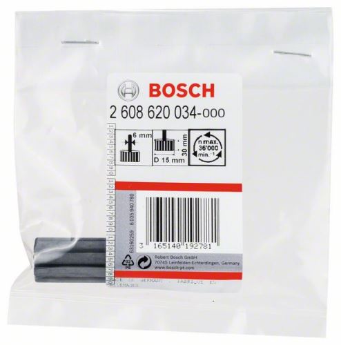 BOSCH Tijă de prindere pentru inele de șlefuit 15 mm, 30 mm 2608620034