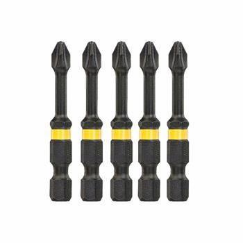 Set de biți DeWALT EXTREME TORSION Ph2, 50 mm (5 buc) DT7998T