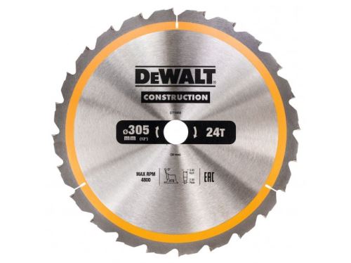 Pânză de ferăstrău DeWALT 305 x 30 mm, 24 dinți, pentru lemn DT1958