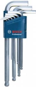 Cheie hexagonală Bosch Cheie hexagonală 9 buc 1600A01TH5