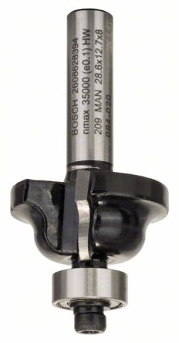 BOSCH Freză de profil B 8 mm, R1 4 mm, B 8 mm, L 12,4 mm, G 54 mm 2608628394