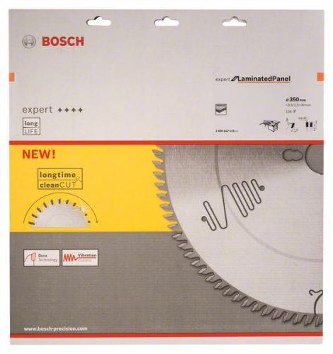 Pânză de ferăstrău BOSCH Expert pentru panou laminat 350 x 30 x 3,5 mm, 108 2608642518