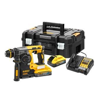 Ciocan combinat DeWALT SDS-Plus 18 V PowerStack 2x 5Ah, TSTAK DCH273H2T