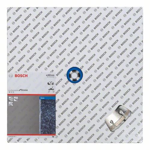 Disc de tăiere cu diamant BOSCH Standard pentru piatră 400 x 20/25,40 x 3,2 x 10 mm 2608602604