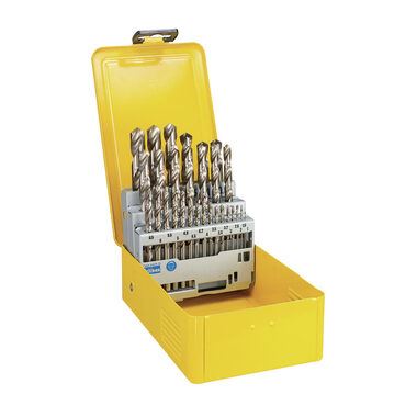 Set de burghie pentru metal DeWALT / HSS-G / 1-13 mm / 29 buc DT5929