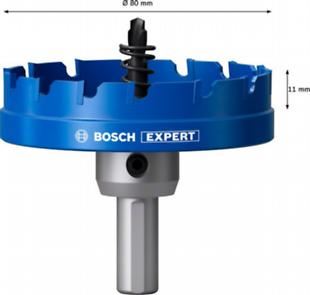 Perforator din carbură BOSCH EXPERT Tablă 80 mm 2608901445