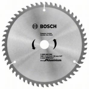 Pânză de ferăstrău BOSCH Eco pentru aluminiu 190x2,2/1,6x20 54T 2608644390