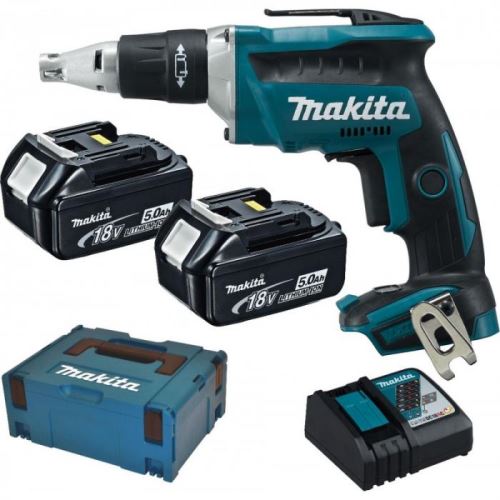 Surubelnita fara acumulator Makita Li-ion LXT 18V/5.0Ah, Makpac DFS452RTJ