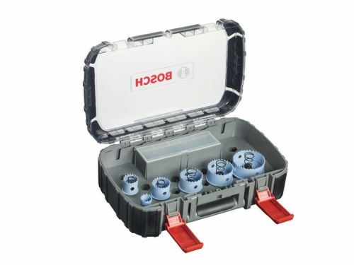 Set de perforare pentru tablă BOSCH 6 piese pentru electricieni 22; 29; 35; 44; 51; 64mm 2608580881