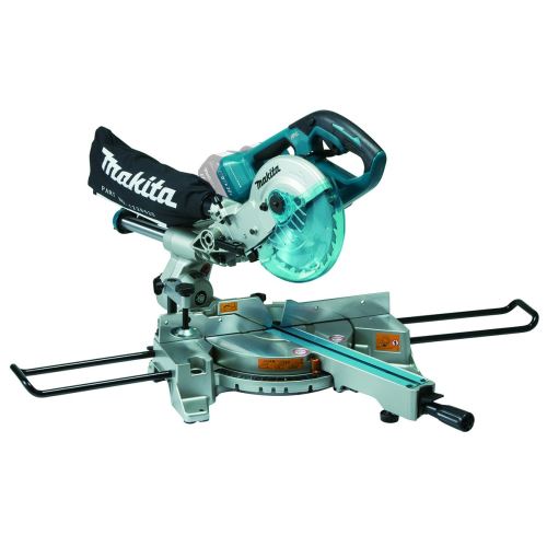 MAKITA ferăstrău de onglet cu acumulator 190 mm, Li-ion LXT 2 x 18 V, fără baterie DLS714NZ