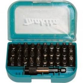 MAKITA set de biți 1/4" PH, PZ, Torx 31 buc P-73374