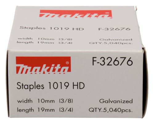 Clip MAKITA 10x19 mm, 5040 buc, T22 F-32676