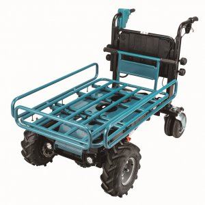 Makita Carucior transport baterie Li-ion LXT 2x18V, fara baterie Z DCU604Z