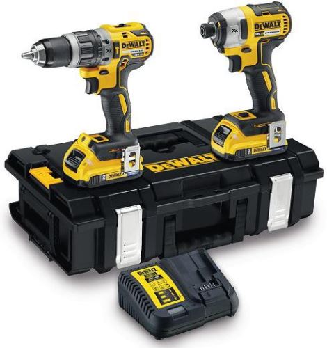 Set de scule fără perii DeWALT DCK266P2