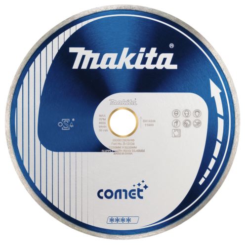 Disc de tăiat diamant MAKITA Comet 230x22,23 mm B-13138