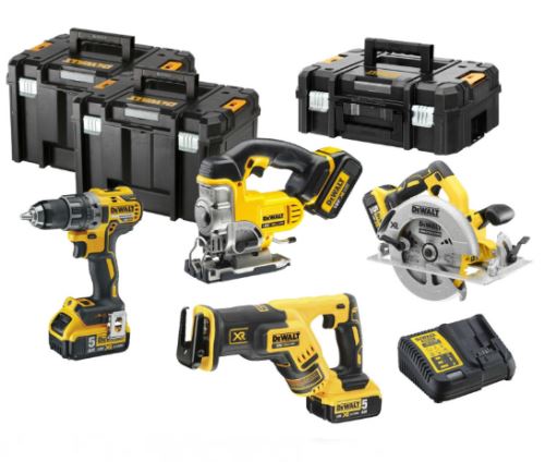 Set de scule fără fir DeWALT DCK421P3T