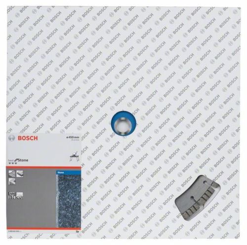 Disc de tăiere cu diamant BOSCH Best for Stone 450 x 25,40 x 3,8 x 12 mm 2608602650