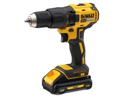 Mașină de găurit cu acumulator DeWalt, 18V XR Li-Ion, 65Nm, 2x3.0Ah, carcasă DCD777L2T