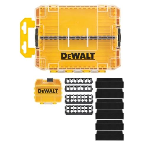 Kit de carcasă DeWALT Medium Tough (plus carcasă, compartimente, suporturi) DT70802