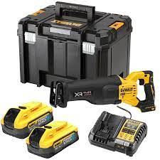 Ferăstrău circular DeWalt 18v XR FlexVolt Advantage + 2x5AH Powerstack DCS386H2T