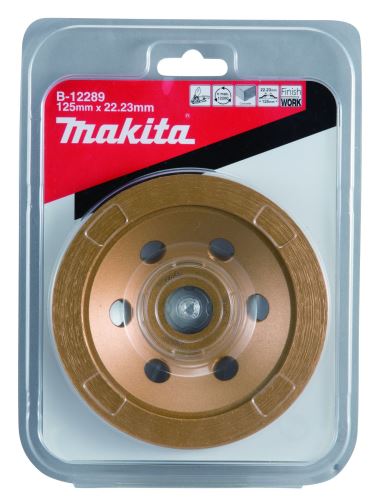 Disc de șlefuit diamantat MAKITA pentru șlefuire fină 125x22,23 mm B-12289