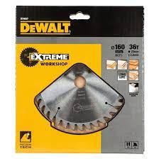 Pânză de ferăstrău DeWALT 160 x 20 mm, 36 dinți DT4057