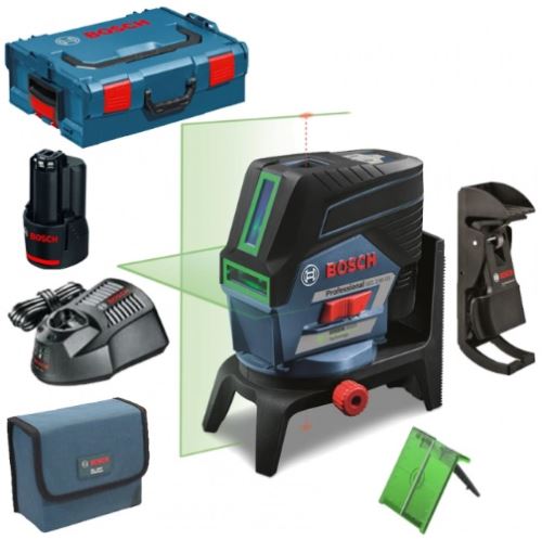 Laser încrucișat BOSCH GCL 2-50 CG + RM 2 + L-Boxx 136 0601066H00