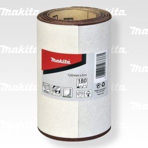 Hârtie abrazivă MAKITA 120 mm K40 rola 5m P-38102