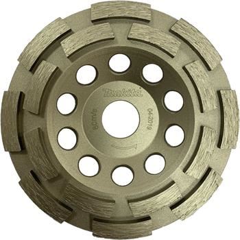 MAKITA disc de șlefuit diamantat cu două segmente 125x22,23 mm D-66715