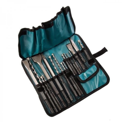 MAKITA set burghie si dalti SDS-Plus in carcasa textila, 17 buc D-53073