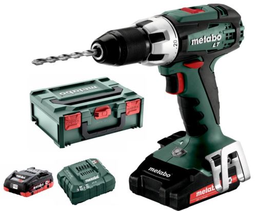 Burghiu cu acumulator METABO BS 18 LT Compact 2x2.0 Ah /1-13mm/ 602102530