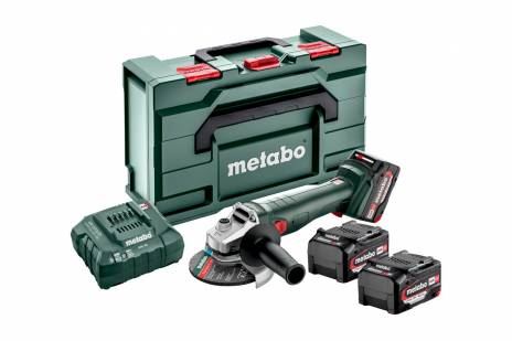 POLIZOR UNGHICULAR FĂRĂ FĂRĂ Metabo W 18 L 9-125 SET RAPID 602249960