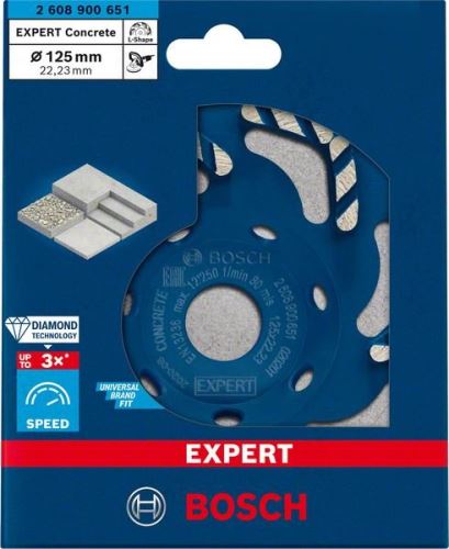 Disc diamant BOSCH EXPERT BETON 125mm 2608900651